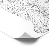 Labradoodle Adult Coloring Poster (Ecke)