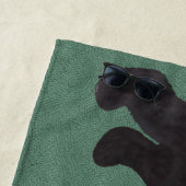 Labradoodle Beach Handtuch (Beispiel)