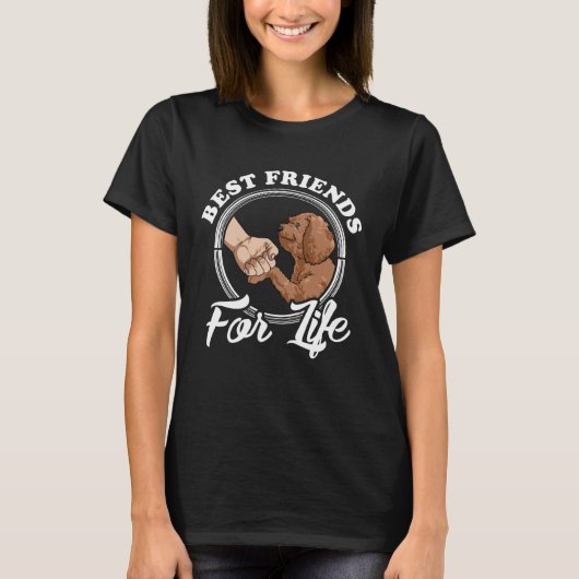 Labradoodle Best Friends T-Shirt (Vorderseite)