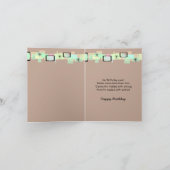 Labradoodle Birthday Greeting Card Karte (Innenseite)