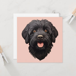 Labradoodle Black Dog