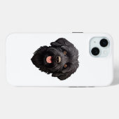 Labradoodle Black Dog Case-Mate iPhone Hülle (Rückseite (Horizontal))