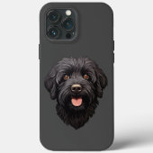 Labradoodle Black Dog Case-Mate iPhone Hülle (Rückseite)
