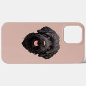 Labradoodle Black Dog Case-Mate iPhone Hülle (Rückseite (Horizontal))