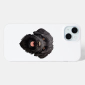Labradoodle Black Dog Case-Mate iPhone Hülle (Rückseite (Horizontal))