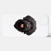 Labradoodle Black Dog Case-Mate iPhone Hülle (Rückseite (Horizontal))