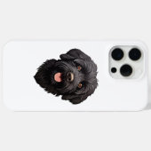 Labradoodle Black Dog Case-Mate iPhone Hülle (Rückseite (Horizontal))