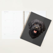 Labradoodle Black Dog Planer (Anzeige)