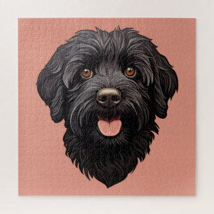 Labradoodle Black Dog Puzzle