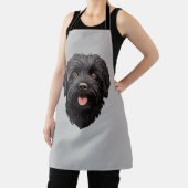Labradoodle Black Dog Schürze (InSitu)