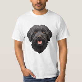 Labradoodle Black Dog T-Shirt