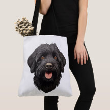 Labradoodle Black Dog