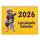 Labradoodle Calendar Kalender (Titelbild)