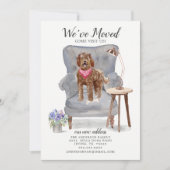 Labradoodle Dog | Ankündigung der Beförderung (Vorderseite)