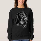 Labradoodle Dog Sweatshirt (Vorderseite)