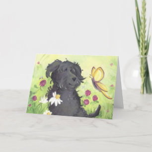 Labradoodle Doodle / Birthday Card Karte