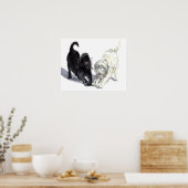 Labradoodle Doodle Poster (Küche)