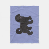 Labradoodle Fleece Blanket (Vorderseite)