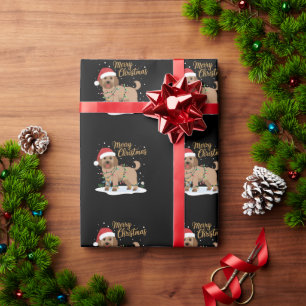 Labradoodle Frohe Weihnachten Weihnachten Weihnach Geschenkpapier