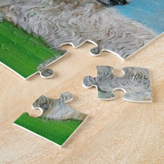 Labradoodle Frühling Puzzle (Seite)