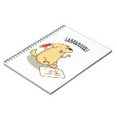 Labradoodle Funny Labrador Dog Pub Notizblock (Linke Seite)