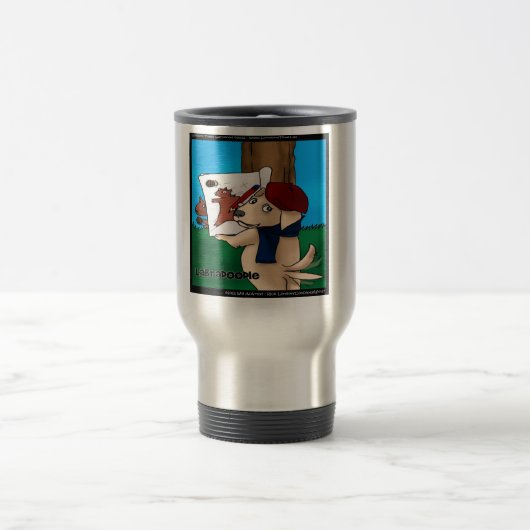 Labradoodle Funny spendet T-Shirts Tasse Karten et (Mittel)