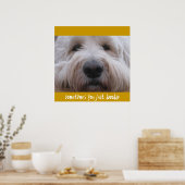 Labradoodle-Gedanken Poster (Küche)