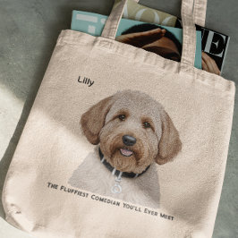 Labradoodle-Geschenk für die Doodle-Mama Tragetasche