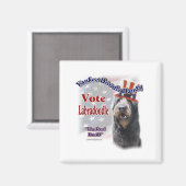 Labradoodle-Geschenke Magnet (Vorderseite/Rückseite)