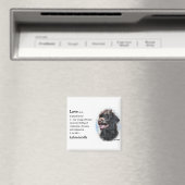 Labradoodle-Geschenke Magnet (In Situ (Geschirrspüler))