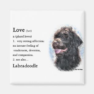 Labradoodle Geschenke Magnet