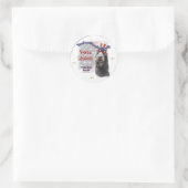 Labradoodle-Geschenke Runder Aufkleber (Tasche)