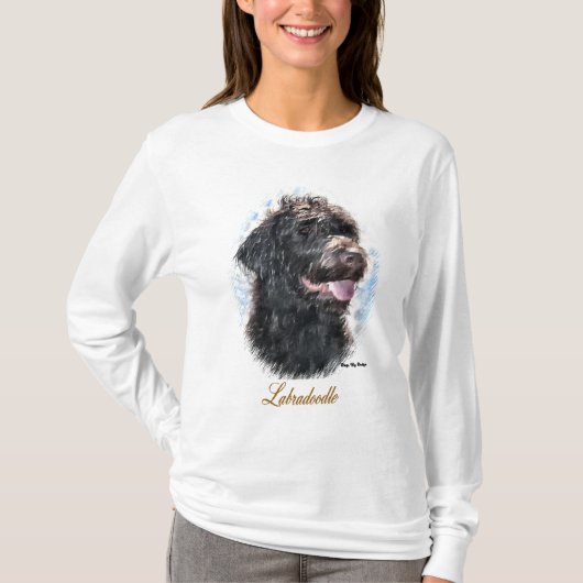 Labradoodle-Geschenke T-Shirt (Vorderseite)
