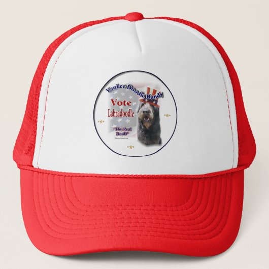 Labradoodle-Geschenke Truckerkappe (Vorderseite)