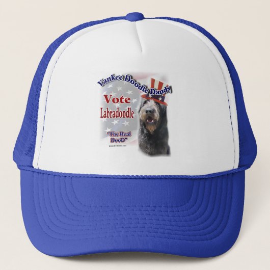 Labradoodle-Geschenke Truckerkappe (Vorderseite)
