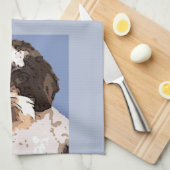 LABRADOODLE GESCHIRRTUCH (Viertel Falte)