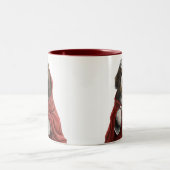 Labradoodle, goldendoodle, bernedoodle-Tasse Zweifarbige Tasse (Mittel)