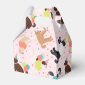 Labradoodle / Goldendoodle Geburtstagsparty Geschenkschachtel (Vorderseite)