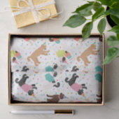 Labradoodle / Goldendoodle Geburtstagsparty Seidenpapier (Geschenk)