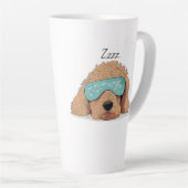 Labradoodle Goldendoodle Hund Mama Geschenk Hund L Milchtasse (Rechte Ecke)