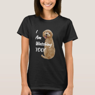 Labradoodle Goldendoodle Ich schaue zu T-Shirt
