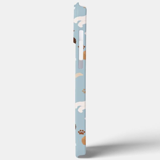 Labradoodle/Goldendoodle Knochen und Paare Case-Mate iPhone Hülle (Rückseite / Links)