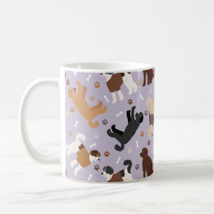 Labradoodle/Goldendoodle Knochen und Paare Kaffeetasse
