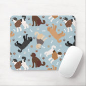 Labradoodle/Goldendoodle Knochen und Paare Mousepad (Mit Mouse)