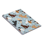 Labradoodle/Goldendoodle Knochen und Paare Notizblock (Rechte Seite)