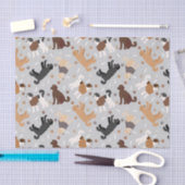 Labradoodle/Goldendoodle Knochen und Paare Seidenpapier (Handwerk)