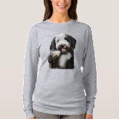 Labradoodle Goldendoodle Sheepadoodle Dog Mama Vat T-Shirt (Vorderseite)