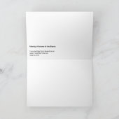 Labradoodle - Happy Day on Beach Karte (Innenseite)