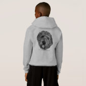 Labradoodle Hoodie (Schwarz voll)