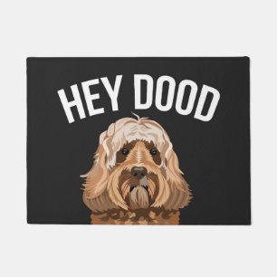 Labradoodle Hund Hey Dog lustig Fußmatte